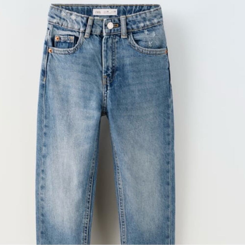 Zara Kids The Mom Fit Jeans Size 8